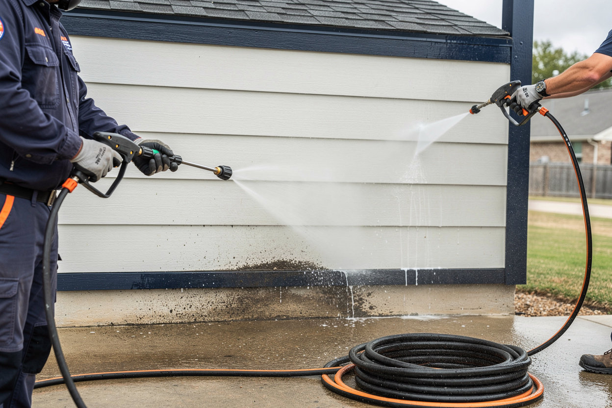 Pressure Washing vs. Soft Washing Your Hutto House: Which One Do You Need?